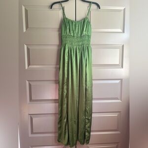 Abercrombie & Fitch Green Maxi Dress